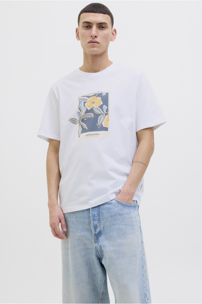 JORALMERIA FRONT TEE SS CREW NECK 12276904 BRIGHT WHITE